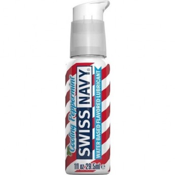 Лубрикант SWISS NAVY Cooling Peppermint с ароматом мятных конфеток 1oz/30 мл.